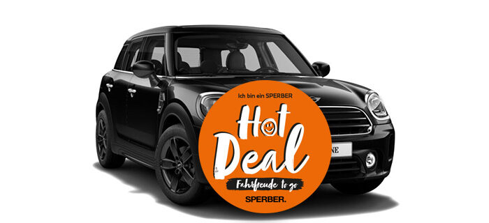 MINI One Countryman als Hot Deals gekennzeichnet