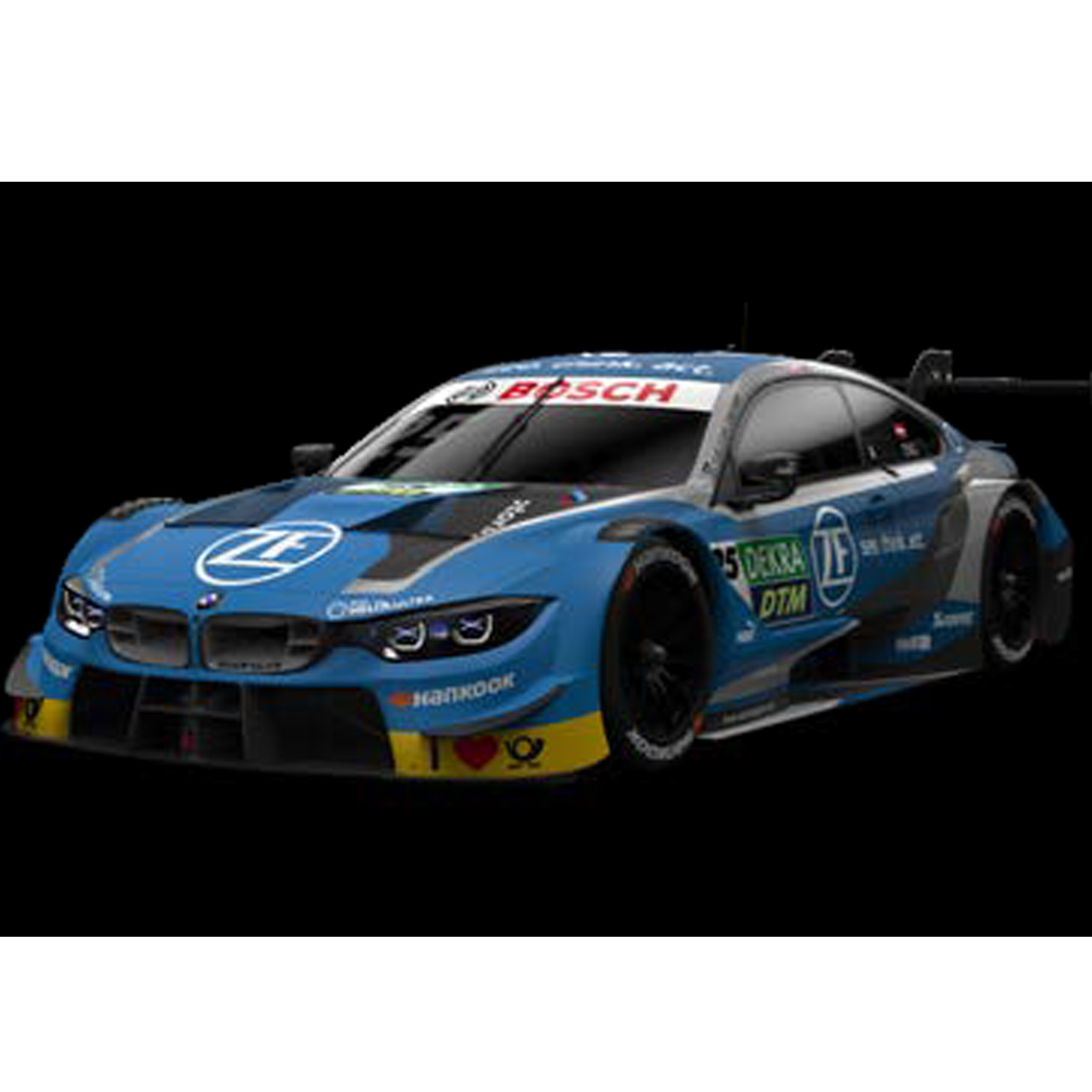 Bmw miniatur m4 dtm 2019 team zf