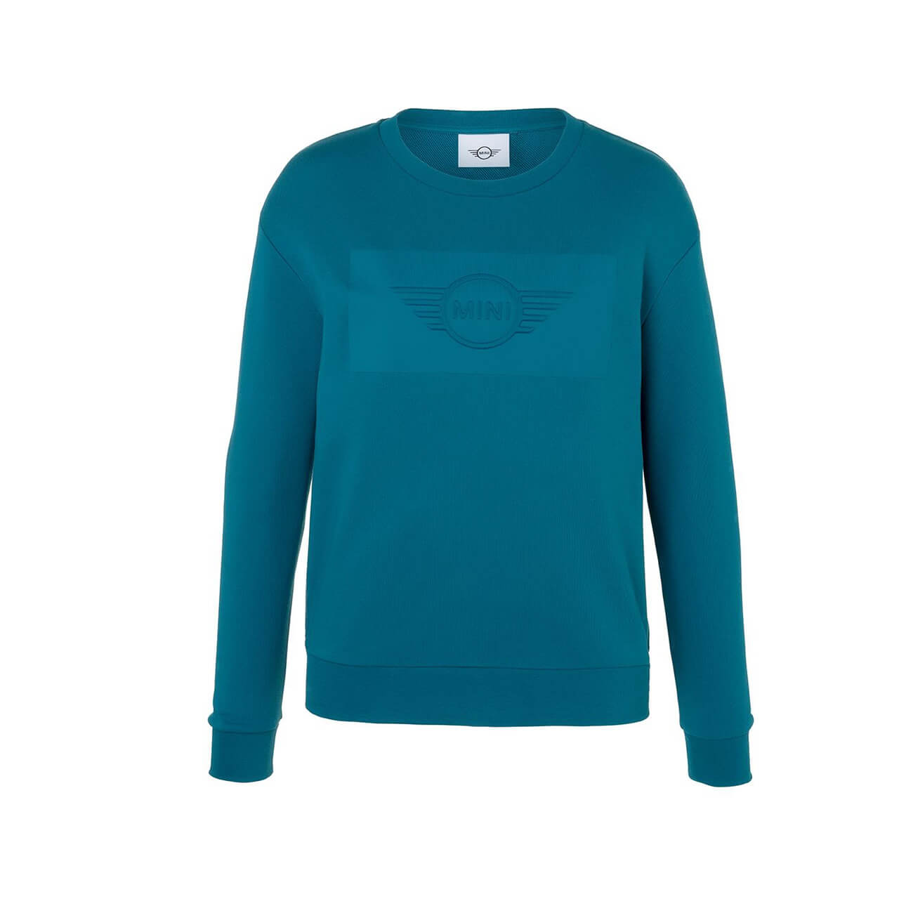 Mini embossed wing logo sweatshirt womens
